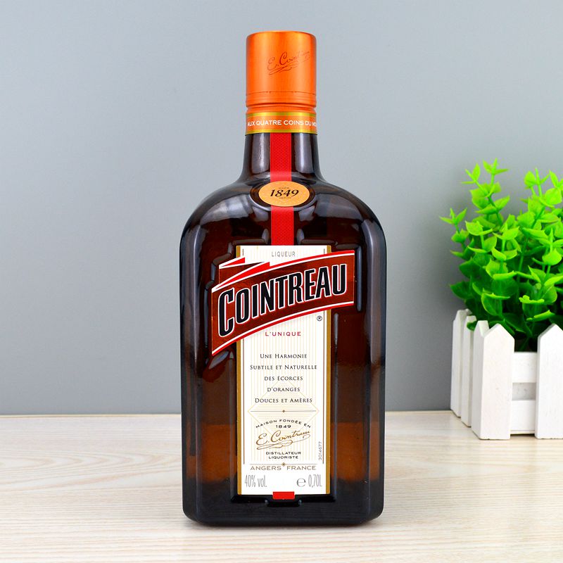 法国进口君度力娇酒700ml甜橙味酒 提拉米苏芝士蛋糕烘焙酒鸡尾酒