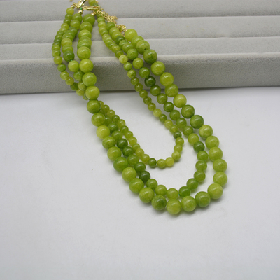 圆珠女式手工串珠项链