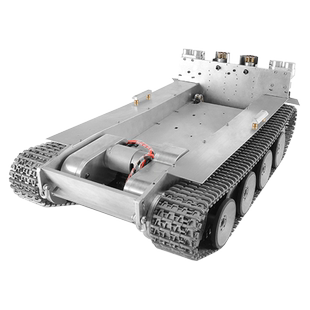 遥控玩具坦克全金属底盘坦克战车军事模型T90车二战虎1金板车M1A2