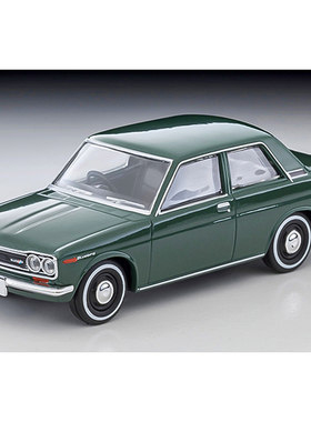 TLV车模N219a 1:64 达特桑蓝鸟绿色合金车模仿真汽车模型收藏摆件