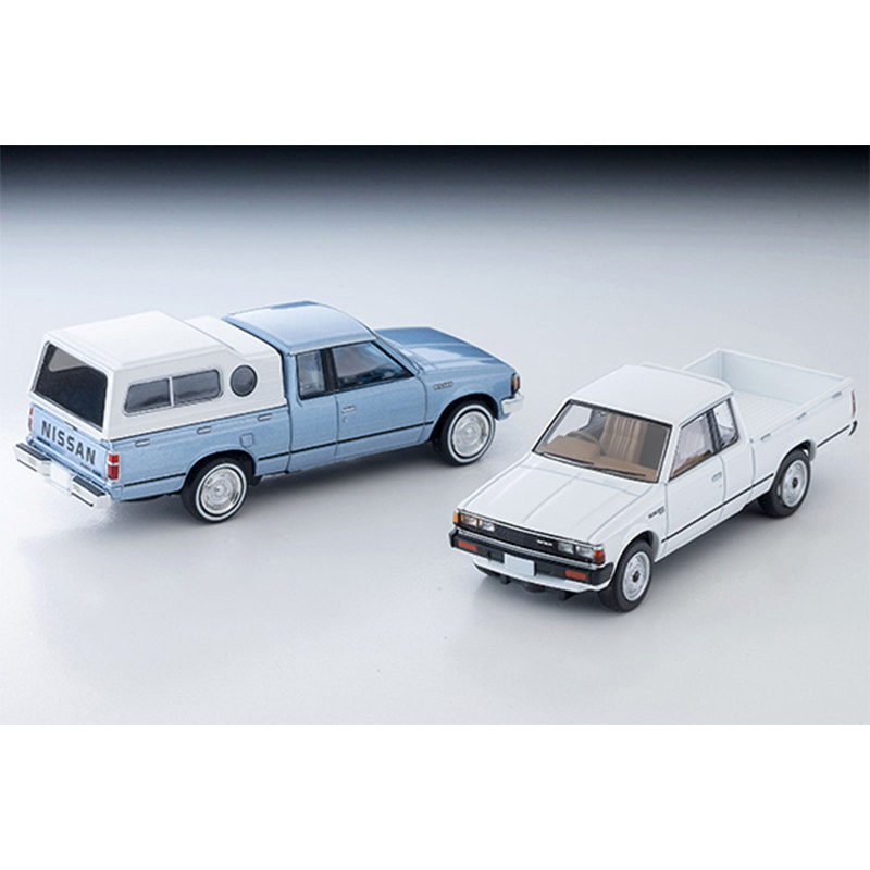 TLV车模N374a 1:64 达特桑720蓝色合金车模仿真汽车模型收藏摆件图片