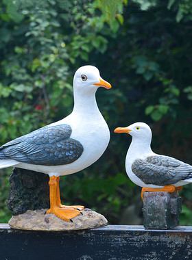 工艺地中海风鸟类模型仿真摆件