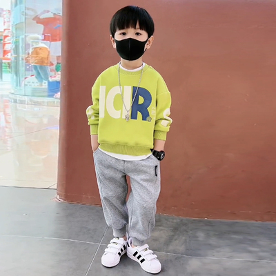 男童卫衣春秋款2025新款儿童春装