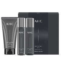 AHC男士水乳洗面奶套装控油保湿