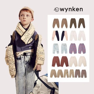 FW22秋冬新款 儿童长裤 裤 正品 WYNKEN 子 不退货 77MODE