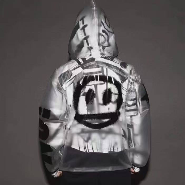 现货 77MODE NUNUNU春夏新款儿童潮牌小众风雨衣防水外套 正品