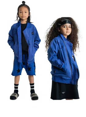 【现货】 77MODE NUNUNUSS23春夏新款夹克DIAGONAL ZIP JACKET