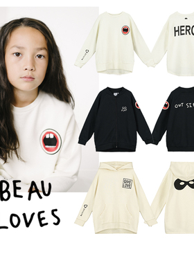 555  77MODE | 现货 BEAULOVES SS22儿童卫衣夹克潮牌正品不退货