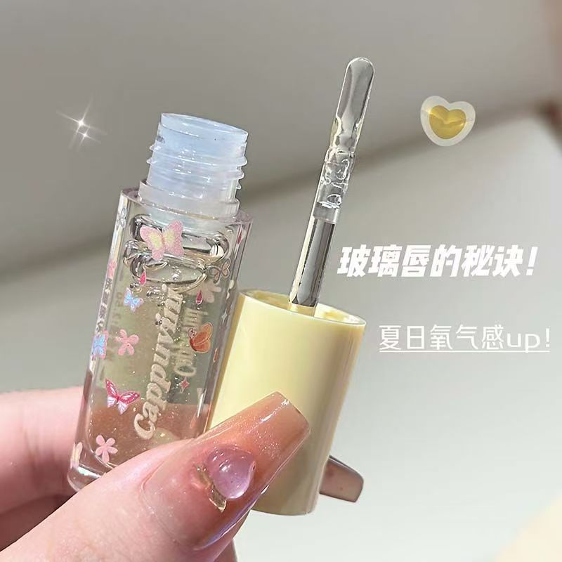 李佳埼推荐唇油透明唇蜜夏天女滋润保湿唇釉镜面嘟嘟果冻玻璃唇彩