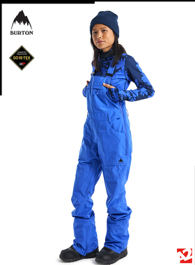 A2板尚 W23 BURTON AVALON BIB  防水女款单板耐磨滑雪服背带