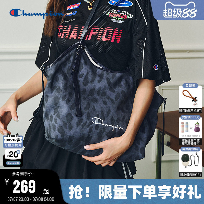 Champion冠军托特包26夏季新款女大容量通勤单肩背包轻便手提包男