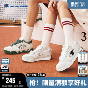 复古潮流低帮休闲鞋 情侣量子鞋 女 男2025秋冬新款 Champion冠军板鞋