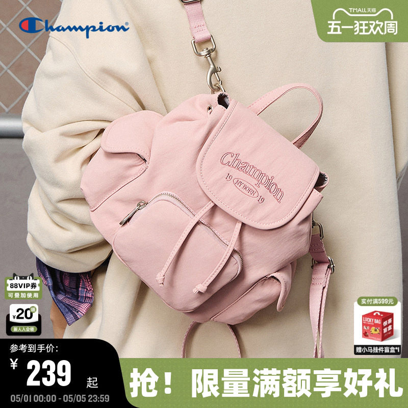 Champion冠军小型双肩包2026夏季新款迷你墩墩包女潮流书包男背包