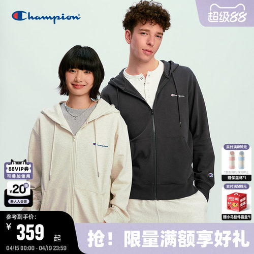 Champion冠军连帽卫衣