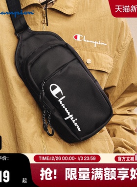 Champion冠军胸包男美式运动情侣腰包小肩包25秋冬新款挎包女休闲