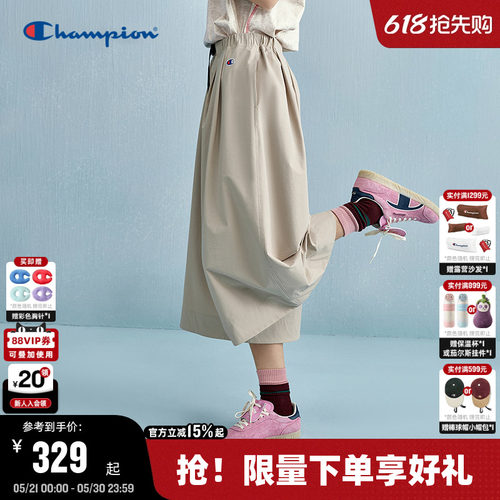 Champion冠军休闲工装阔腿裤