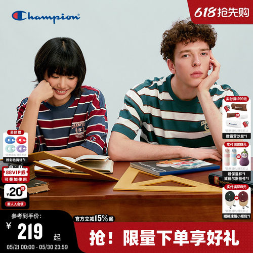 Champion冠军短袖男女同款