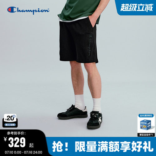 Champion冠军针织短裤运动风