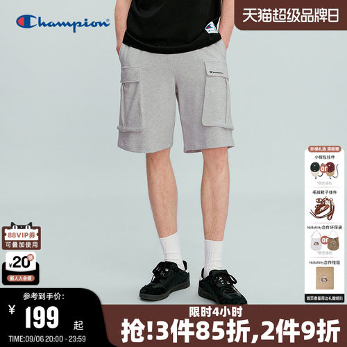 Champion冠军工装五分短裤