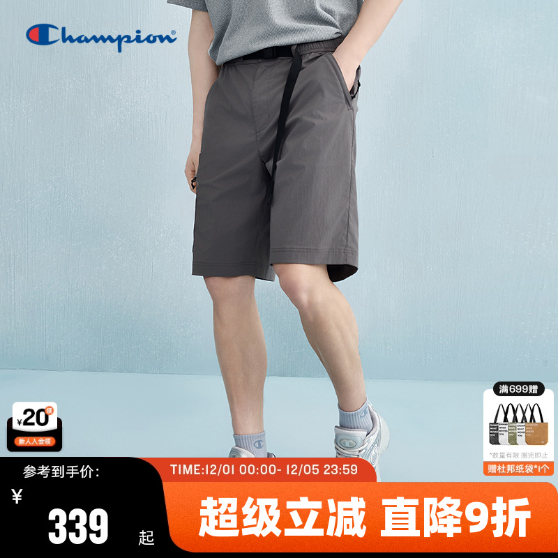 Champion冠军工装风短裤