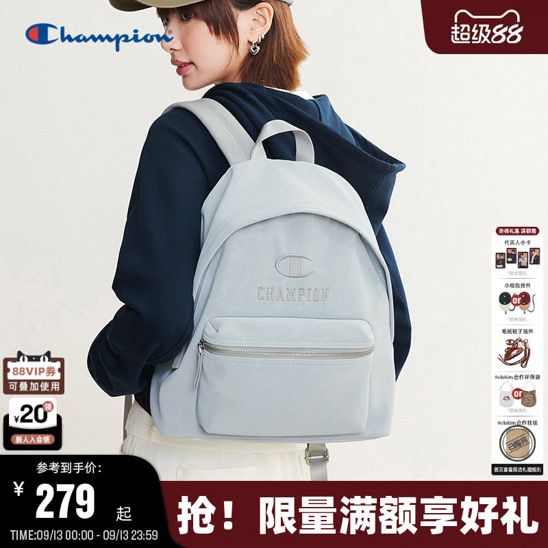 Champion冠军校园风双肩包图片