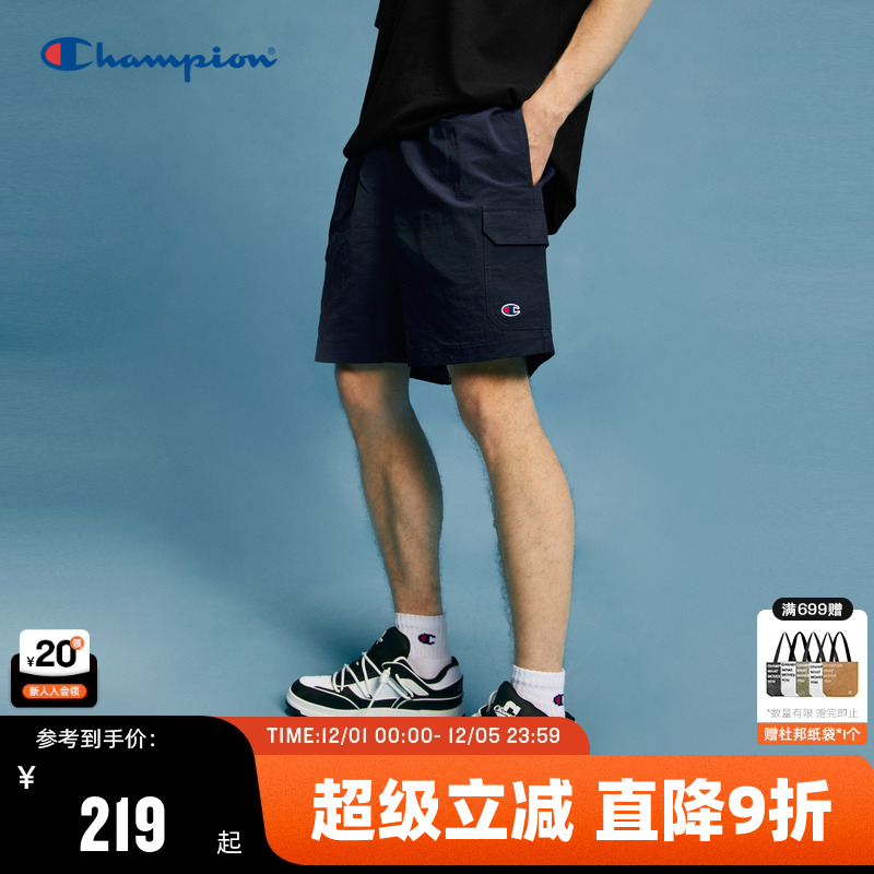 Champion冠军工装休闲短裤