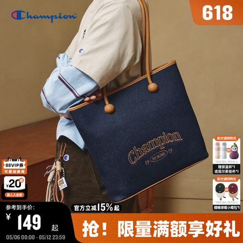 Champion冠军复古托特包