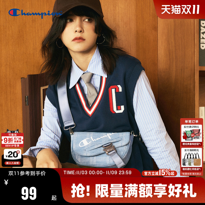 Champion冠军马鞍包单肩包男女