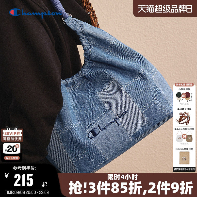 Champion冠军情侣休闲单肩包图片