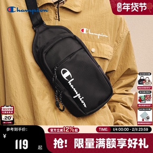 Champion冠军胸包男美式运动情侣腰包小肩包25秋冬新款挎包女休闲