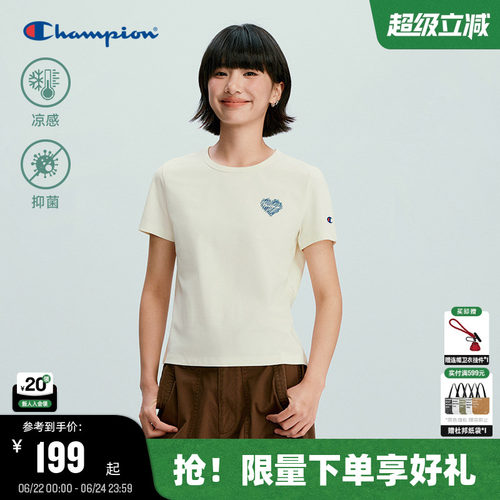 Champion冠军短袖女百搭时髦