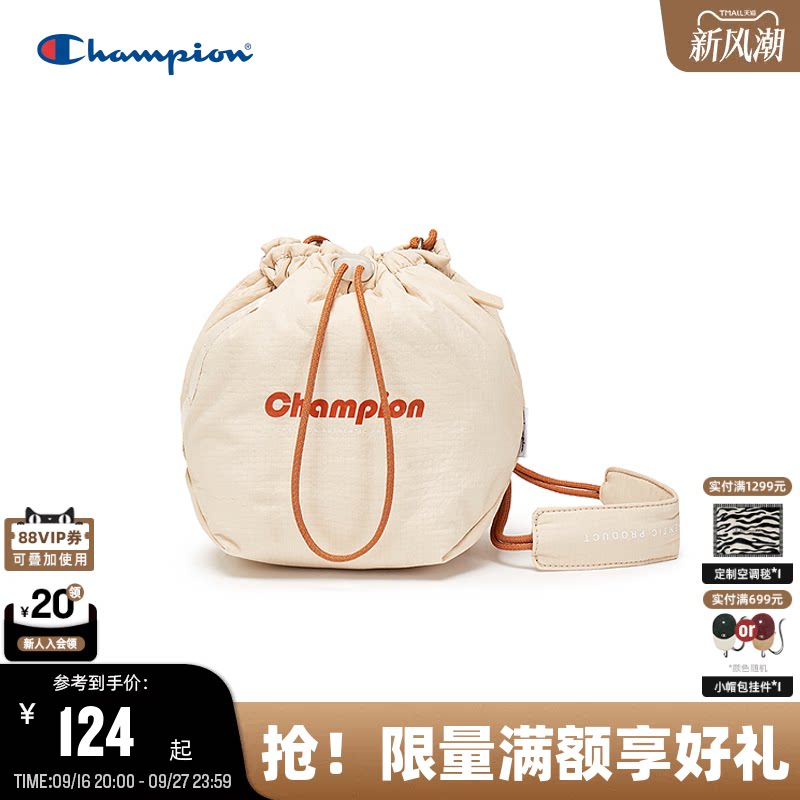 Champion冠军抽绳水桶包图片