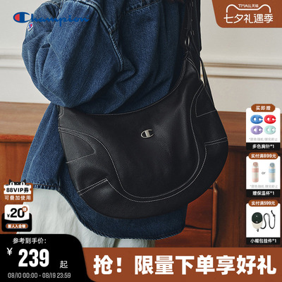Champion冠军单肩包月牙hobo包