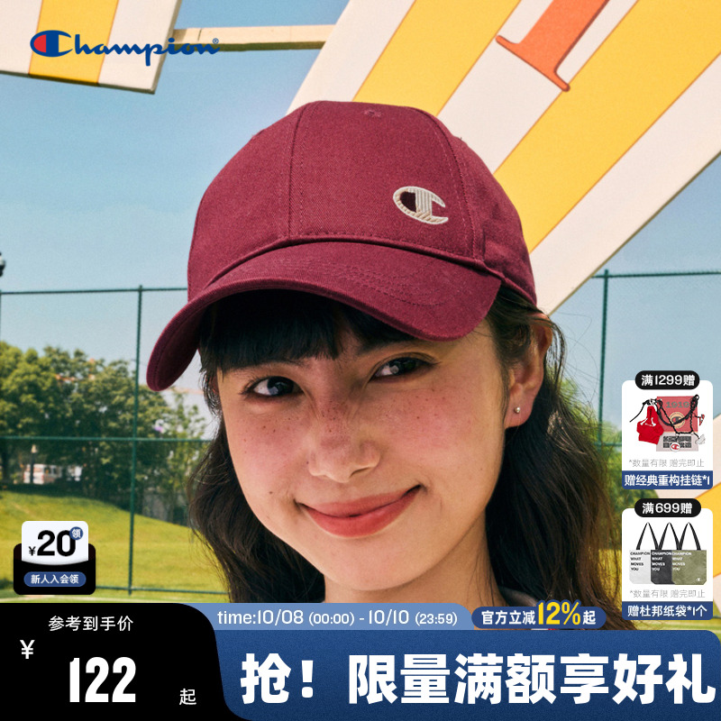 Champion冠军棒球帽情侣复古学院