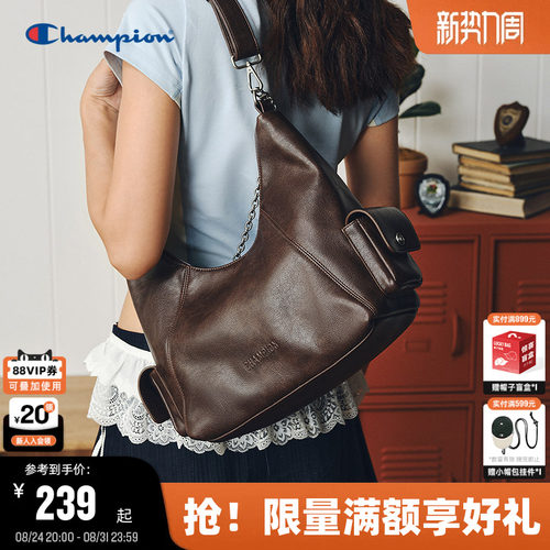 Champion冠军机车包单肩包