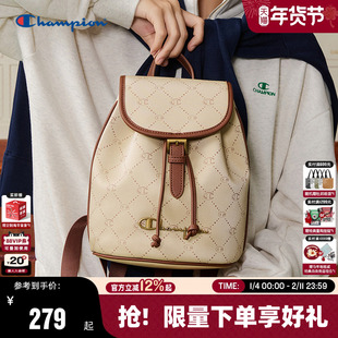 Champion冠军双肩包2026春季新款女轻便小型书包通勤背包男旅行包