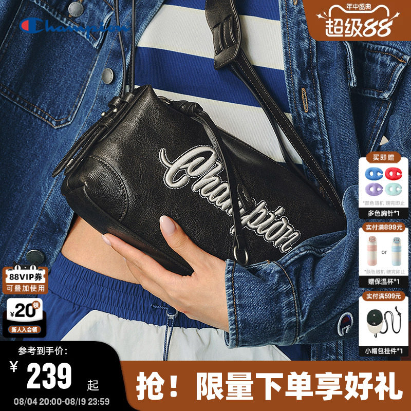 Champion冠军单肩hobo枕头包