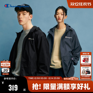 Champion冠军情侣外套女春秋户外风开衫 复古休闲潮牌 夹克男美式