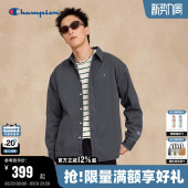 做旧工装 新款 风盐系翻领外套女潮休闲 男2025秋季 Champion冠军衬衫