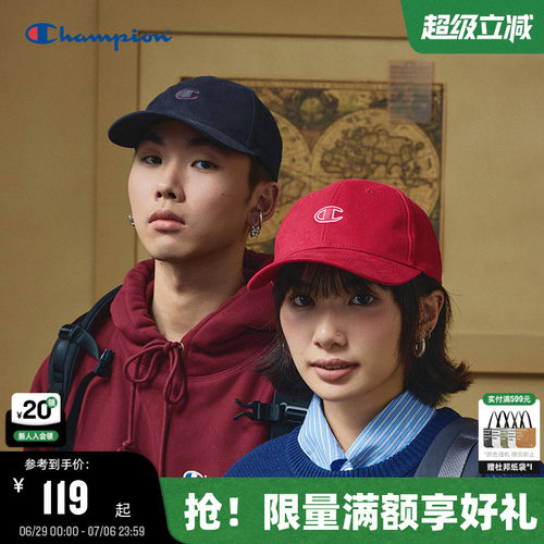 Champion冠军小脸鸭舌帽