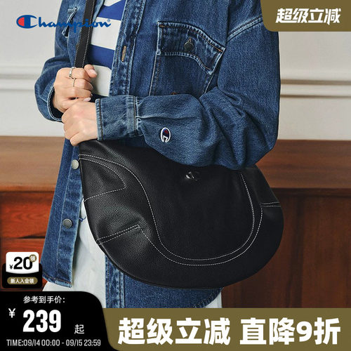 Champion冠军单肩包月牙hobo包