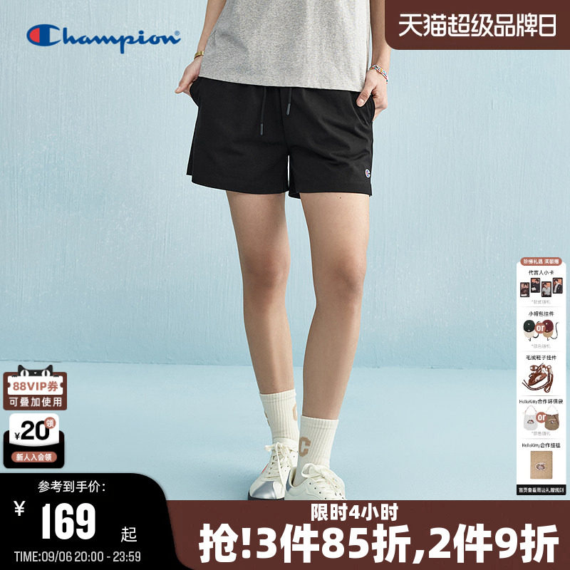 Champion冠军直筒运动短裤图片