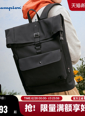 Champion冠军双肩包2025秋冬新款男休闲通勤电脑包女校园书包背包
