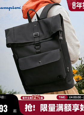 Champion冠军双肩包2025秋冬新款男休闲通勤电脑包女校园书包背包