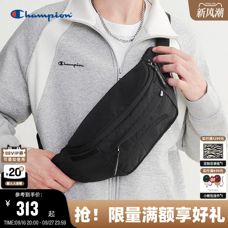 Champion冠军休闲斜挎胸包图片