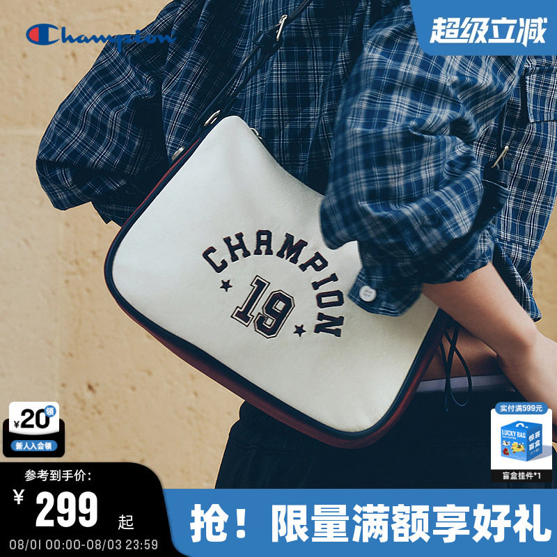 Champion冠军复古单肩斜挎包