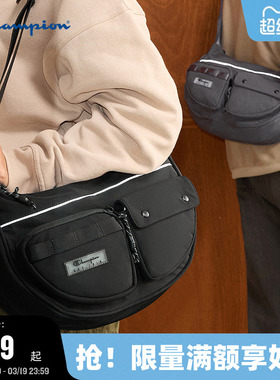 Champion冠军2024秋季新款Multi单肩包男女情侣休闲斜挎时尚通勤