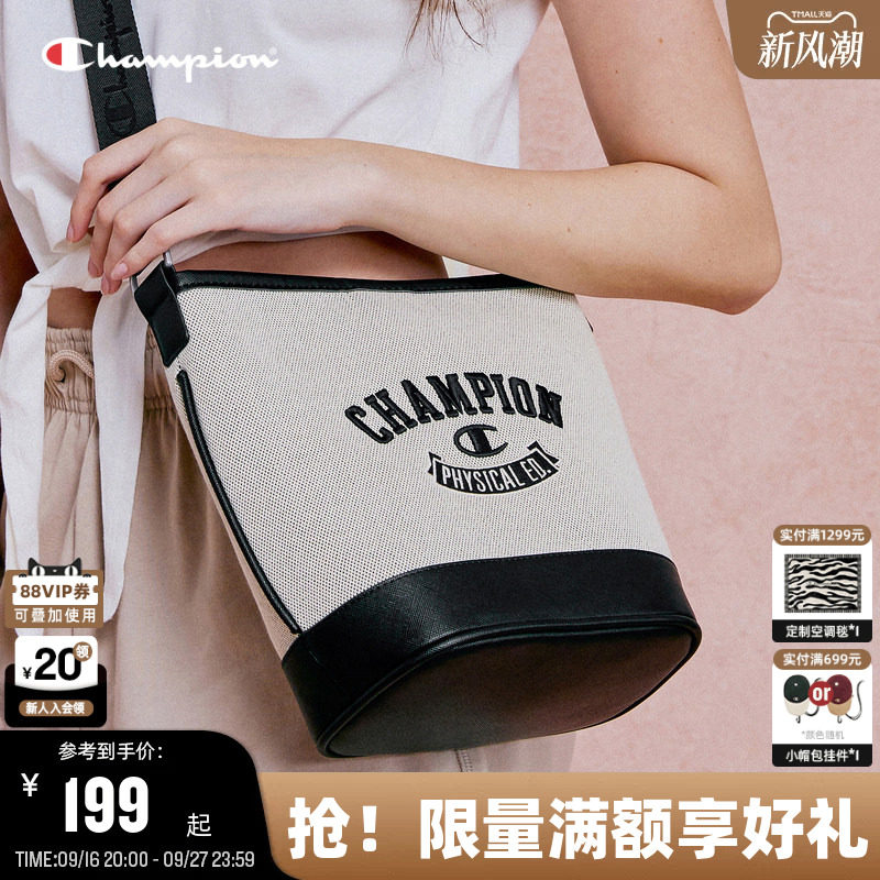 Champion冠军校队水桶小肩包图片
