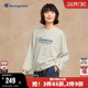 卫衣休闲潮 字母logo印花女款 Champion冠军圆领卫衣女2025秋季 新款