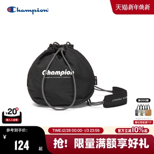 Champion冠军水桶包25秋冬新款 女小号通勤斜挎包男休闲抽绳单肩包